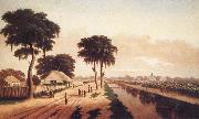 unknow artist Cotton Plantation painting